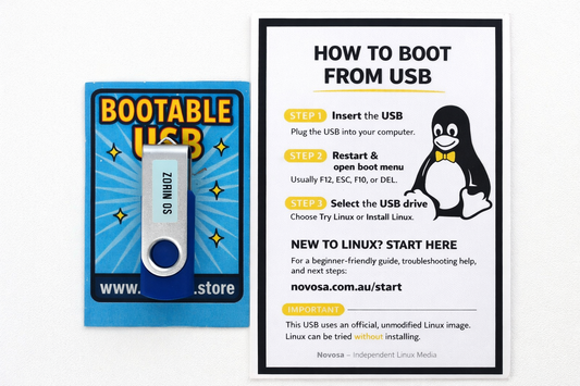 Zorin OS 18 Core – Live USB + Installer